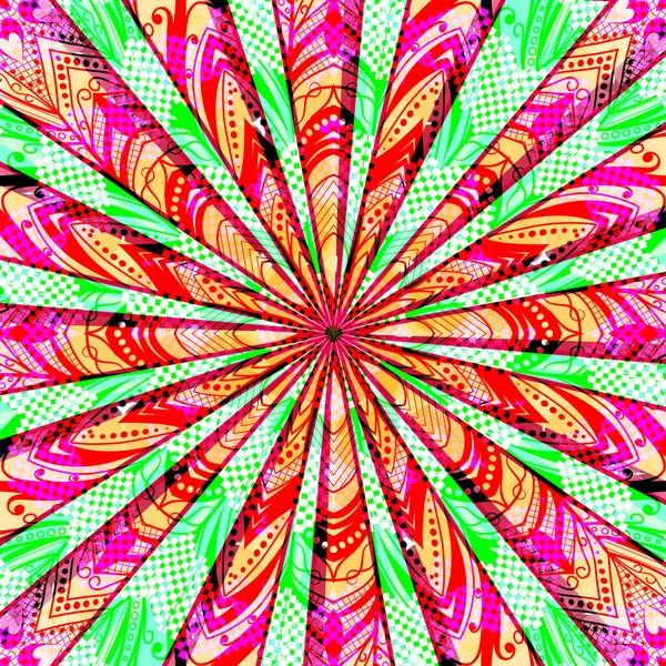 Soyut arkaplan. Örtü ve kumaş için çok uygun. Retro tarzı renkli ışık arkada eşit olarak yayılır. Tasarım için vektör illüstrasyonu. EPS 10