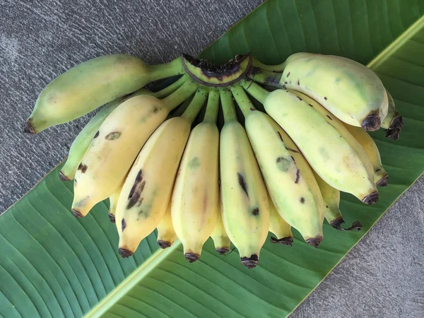 Ekili muz, Tay Banana ve yeşil muz yaprağı 