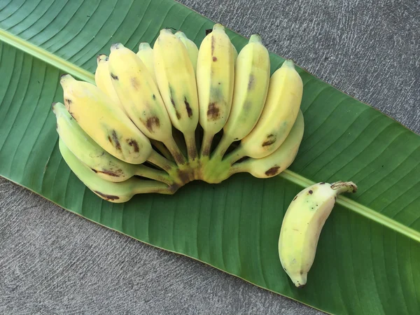 Ekili muz, Tay Banana ve yeşil muz yaprağı 