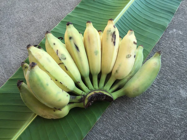 Ekili muz, Tay Banana ve yeşil muz yaprağı 