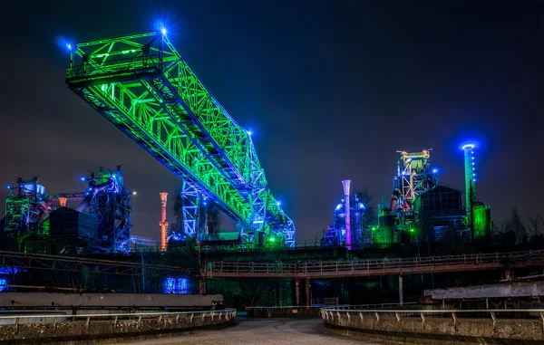 Retrato nocturno landschaftspark — Foto de Stock