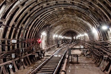 Metro'ya. Kiev, Ukrayna. Kyiv, Ukrayna