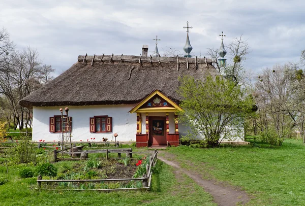 Ukrainian national falk historical village — Stock Photo, Image