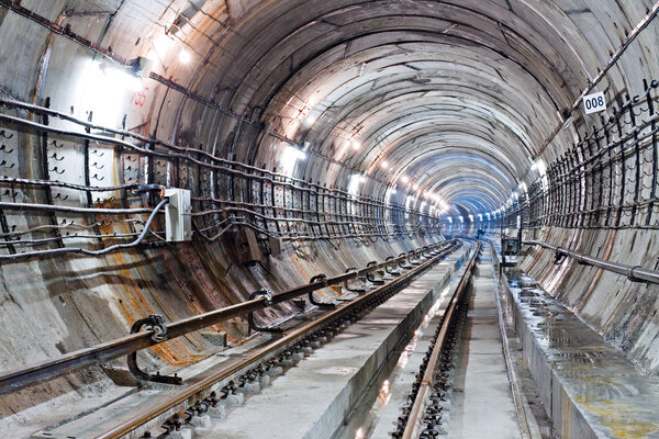 Kiev subway tunnel