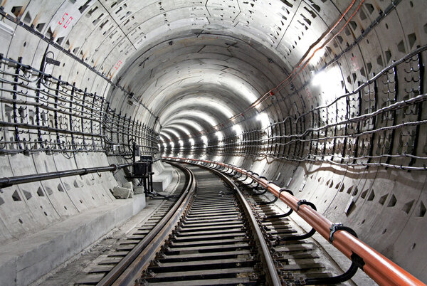 Kiev subway tunnel
