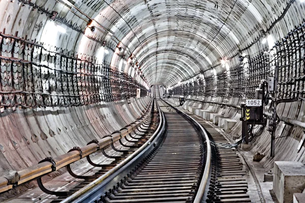 Kyjevské Metro tunel — Stock fotografie