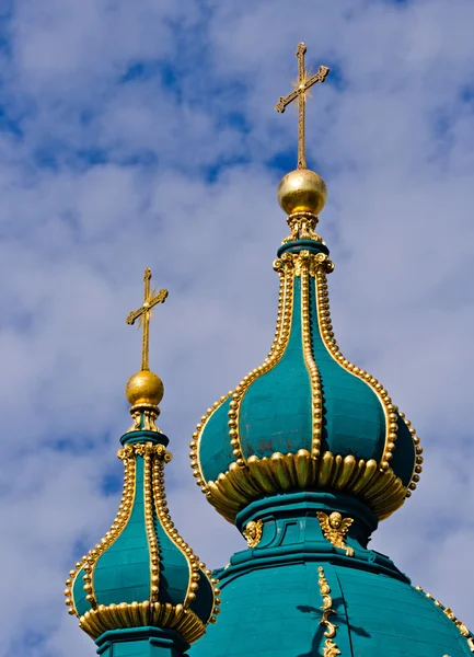 Kijów, Kościół Świętego Andrzeja — Zdjęcie stockowe