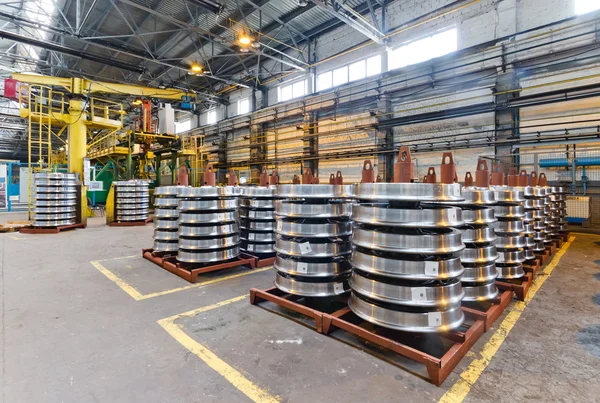 Üretim çelik tren tekerleklerin