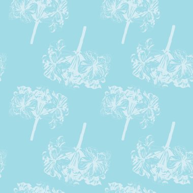 Sardunya çiçeği pastel