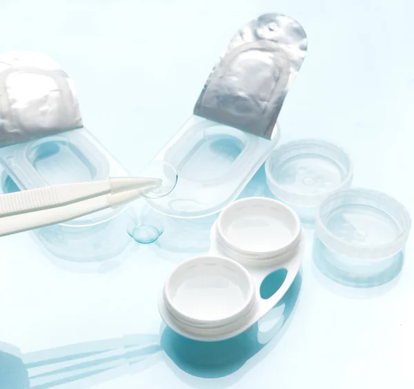 Kontakt lensler ayarla