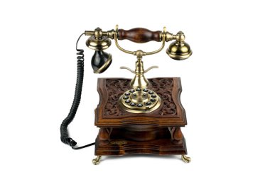 eski vintage telefon