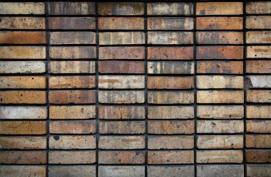 Kırmızı tuğla duvar dokusu