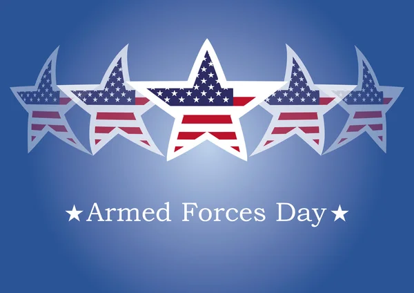 Vecteur Journée des forces armées — Image vectorielle