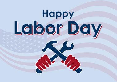 Mutlu İşçi Bayramı vektör