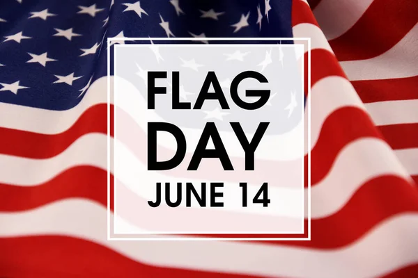 Día Bandera Junio Imágenes Stock Día Bandera American Flag Background — Foto de Stock