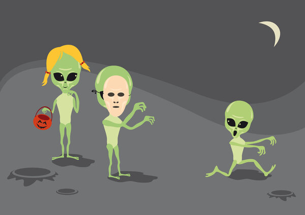 Human scary mask for Halloween