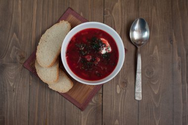 Ukrayna Ulusal çanak - borsch
