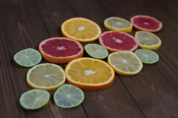 Plátky citrusových plodů — Stock fotografie