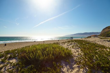 Cankurtaran kulübe Malibu Beach.