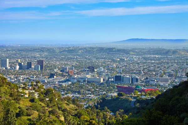 Panoramautsikt över West Hollywood — Stockfoto