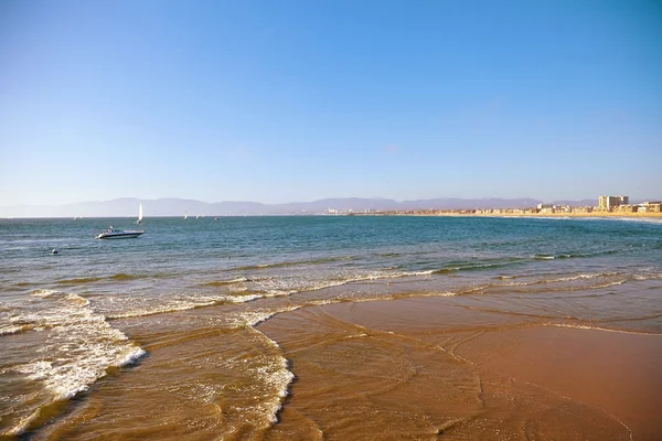 Panoramic view of the Venice Beach CA — Stock Photo, Image