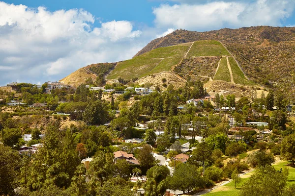 Beautiful views of the Hollywood hills — Stock Photo, Image