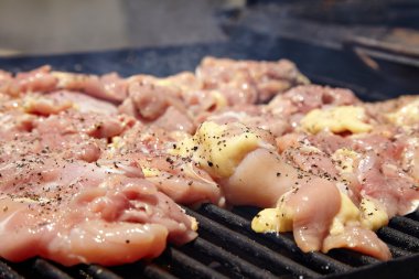 Barbekü Izgara tavuk göğsü