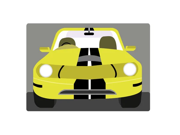 La voiture cool pour la course — Image vectorielle