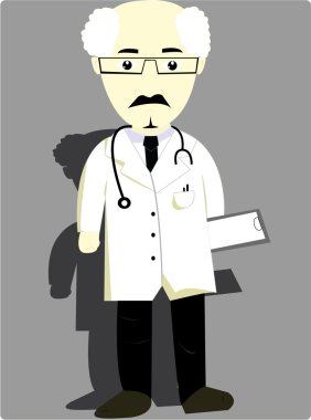 yaşlı doktor