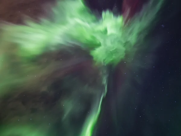 Aurora Borealis.Polar licht — Stockfoto