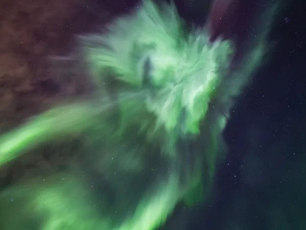 Aurora Borealis.Polar Lights — Stock Photo, Image