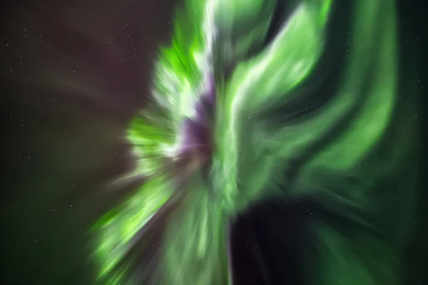 Аврора Borealis.Polar Светильники — стоковое фото