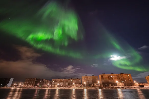 Аврора Borealis.Polar Светильники Лицензионные Стоковые Фото