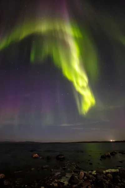 Aurora Borealis.Polar Luces Fotos de stock