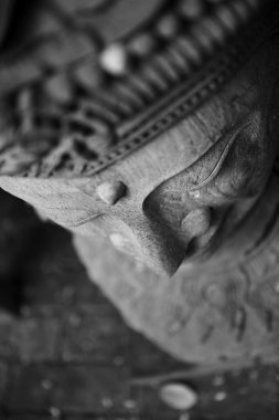 Chiang Mai gelen ahşap Buda