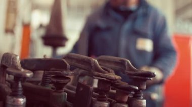 Metal işçisi kaynak fabrikası