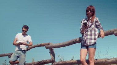 Akıllı telefonlar kullanarak çift