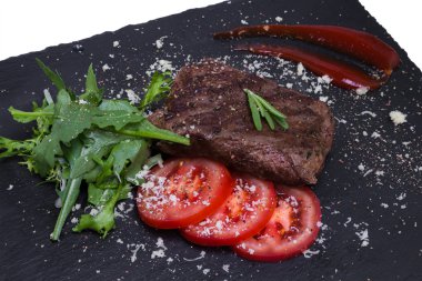 Sebzeli ızgara dana biftek