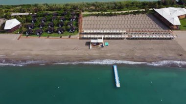 Kumsaldaki Güneş Salonları 'nın Hava Görüntüsü