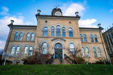 Brampton 'daki Peel Sanat Müzesi ve Arşivleri. Brampton, Kanada - 16 Kasım 2025.