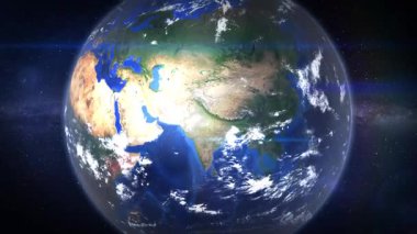 Dünya haritası Çin 'deki Pekin şehrini yakınlaştırıyor