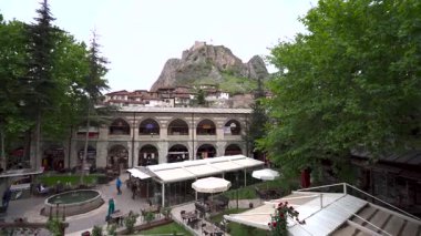 Tokat 'taki tarihi Tashan Voyvoda Han binası