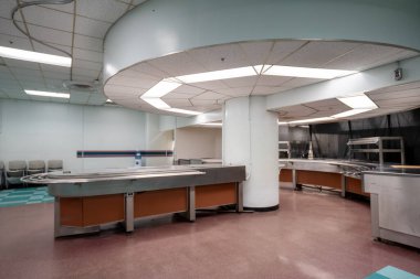 Diefenbunker Kanada 'nın Soğuk Savaş Müzesi' nin iç manzarası. Ottawa, Kanada - 17 Aralık 2025.