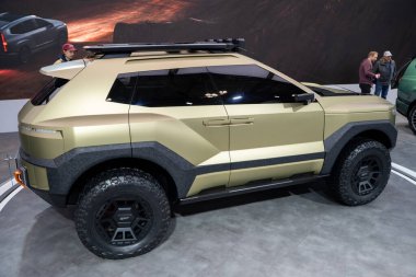 Kanada Uluslararası Otomobil Fuarı 'ndaki Hyundai Krateri' nin görüntüsü. Toronto, Kanada - 18 Şubat 2026.