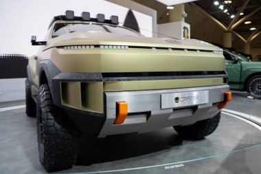 Kanada Uluslararası Otomobil Fuarı 'ndaki Hyundai Krateri' nin görüntüsü. Toronto, Kanada - 18 Şubat 2026.
