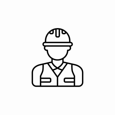 İnşaat işçisi simgesi taşıyıcısı