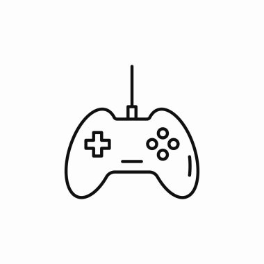 oyun denetleyici simge işaret vektörü