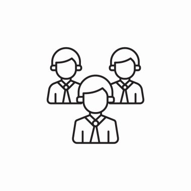 grup takım simgesi işaret vektörü