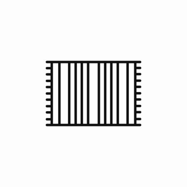 halı tabanı simge işareti vektörü