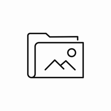 resim dizini işaret vektörü